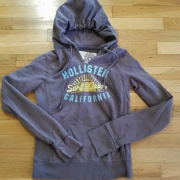Hollister Sweaters - BROWN HOLLISTER HOODIE!!
